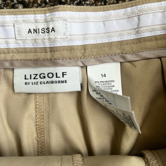 Liz Claiborne Cream Ankle Pants - Picture 4 of 8